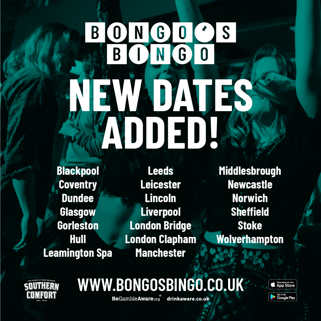 Bongo's Bingo Bongo's Bingo Glasgow 06/10/21